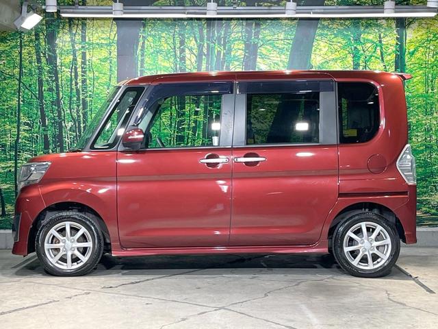 タント カスタムＸ　ＳＡＩＩ　電動スライドドア　ＳＤナビ　バックカメラ　衝突被害軽減システム　禁煙車　コーナーセンサー　スマートキー　ＨＩＤヘッド　オートライト　オートエアコン　純正１４インチアルミ　Ｂｌｕｅｔｏｏｔｈ　ＣＤ（37枚目）