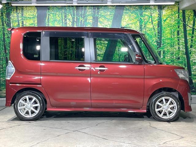 タント カスタムＸ　ＳＡＩＩ　電動スライドドア　ＳＤナビ　バックカメラ　衝突被害軽減システム　禁煙車　コーナーセンサー　スマートキー　ＨＩＤヘッド　オートライト　オートエアコン　純正１４インチアルミ　Ｂｌｕｅｔｏｏｔｈ　ＣＤ（38枚目）