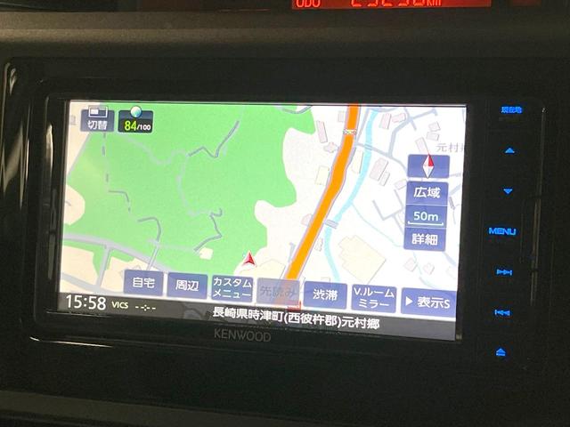 ルーミー X 禁煙車 ナビ 電動スライドドア バックカメラ 衝突被害軽減システム コーナーセンサー スマートキー ビルトインETC オートライト CD/DVD再生 Bluetooth CD 地デジ(27枚目)