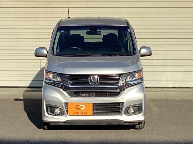 Ｎ－ＷＧＮカスタム Ｇ・Ａパッケージ　ＥＴＣ／純正ナビ／バックモニター　Ｒカメ　ＡＵＴＯエアコン　記録簿有　助手席エアバック　ＡＢＳ　パワーウィンドウ　カーテンエアバック　アイドリングストップ　横滑り防止　ナビテレビ　１セグＴＶ　スマキ－（4枚目）