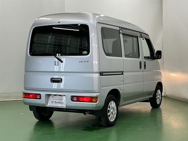 アクティバン ＳＤＸ　ＣＤ　ＥＴＣ　運転席／助手席エアバッグ　ダブルエアバック　左右スライドドア　エアバック　パワステ付　キーレスエントリ　定期点検記録簿　Ｍエアコン（6枚目）