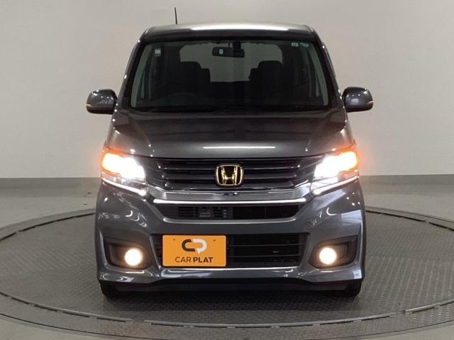 Ｎ－ＷＧＮカスタム Ｇ　純正ナビ　ＨＩＤヘッドライト　盗難防止システム　横滑防止　アイドルストップ　スマートキープッシュスタート　オートエアコン　パワーウィンドウ　ベンチシート　ＥＴＣ　運転席助手席エアバッグ　ＡＢＳ　エアロ（6枚目）