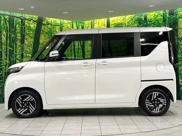 ルークス ハイウェイスター　Ｘ　禁煙車　純正９型ナビ　衝突被害軽減システム　電動スライドドア　全周囲カメラ　コーナーセンサー　Ｂｌｕｅｔｏｏｔｈ　スマートキー　ＬＥＤヘッド　オートライト　オートエアコン　純正１４インチアルミ（30枚目）