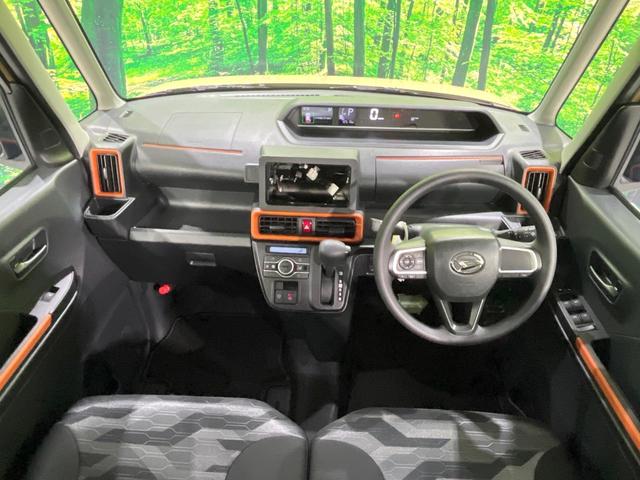 タント ファンクロス　禁煙車　衝突軽減　両側電動スライド　ＬＥＤヘッド　シートヒーター　レーンアシスト　スマートキー　オートハイビーム　クリアランスソナー　オートエアコン　アイドリングストップ　横滑り防止装置　車線逸脱警報（2枚目）