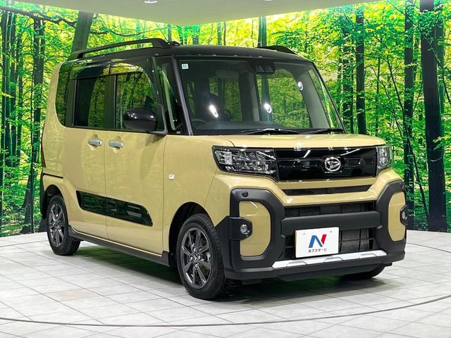 タント ファンクロス　禁煙車　衝突軽減　両側電動スライド　ＬＥＤヘッド　シートヒーター　レーンアシスト　スマートキー　オートハイビーム　クリアランスソナー　オートエアコン　アイドリングストップ　横滑り防止装置　車線逸脱警報（16枚目）