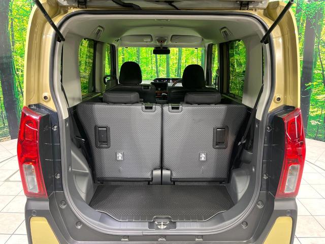 タント ファンクロス　禁煙車　衝突軽減　両側電動スライド　ＬＥＤヘッド　シートヒーター　レーンアシスト　スマートキー　オートハイビーム　クリアランスソナー　オートエアコン　アイドリングストップ　横滑り防止装置　車線逸脱警報（25枚目）