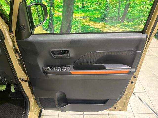 タント ファンクロス　禁煙車　衝突軽減　両側電動スライド　ＬＥＤヘッド　シートヒーター　レーンアシスト　スマートキー　オートハイビーム　クリアランスソナー　オートエアコン　アイドリングストップ　横滑り防止装置　車線逸脱警報（32枚目）
