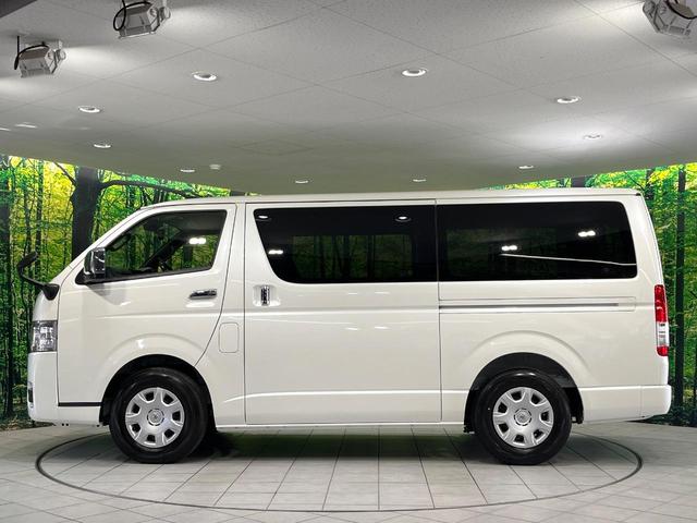 ハイエースバン ロングスーパーＧＬ　ダークプライムＳ　ディーゼル　登録済未使用車　両側電動スライドドア　衝突被害軽減装置　禁煙車　ハーフレザーシート　コーナーセンサー　スマートキー　ＬＥＤヘッド　オートライト　オートエアコン　ＬＥＤフォグ　車線逸脱警報（30枚目）