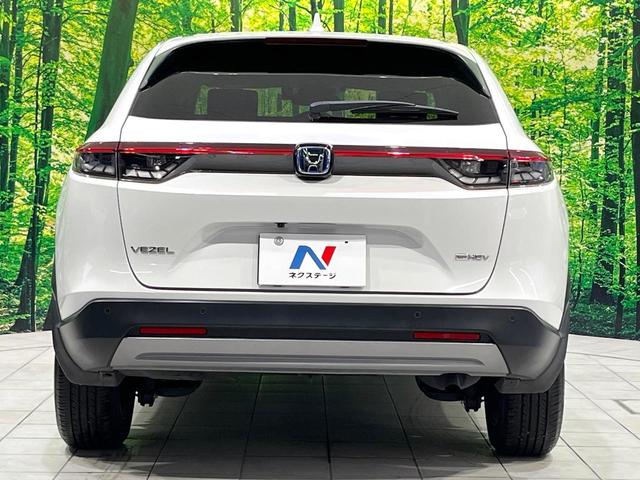 ヴェゼル ｅ：ＨＥＶ　Ｘ　禁煙車　純正９型ナビ　バックカメラ　衝突軽減装置　レーダークルーズ　ＥＴＣ　ドラレコ　Ｂｌｕｅｔｏｏｔｈ　クリアランスソナー　ＬＥＤヘッド　純正１６インチアルミ　ブレーキホールド　ステアリングスイッチ（15枚目）
