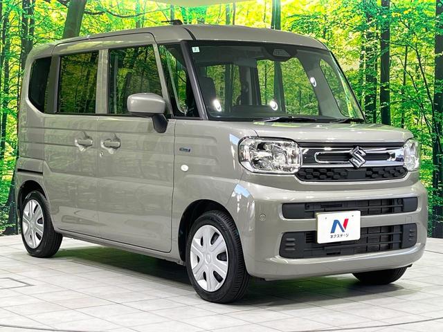 スペーシア ハイブリッドＧ　禁煙車　８型ＳＤナビ　衝突被害軽減システム　スマートキー　ＬＥＤヘッド　オートハイビーム　オートライト　オートエアコン　車線逸脱警報　誤発進抑制機能　Ｂｌｕｅｔｏｏｔｈ　ＣＤ／ＤＶＤ再生　フルセグ（16枚目）