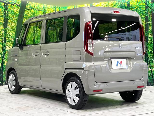スペーシア ハイブリッドＧ　禁煙車　８型ＳＤナビ　衝突被害軽減システム　スマートキー　ＬＥＤヘッド　オートハイビーム　オートライト　オートエアコン　車線逸脱警報　誤発進抑制機能　Ｂｌｕｅｔｏｏｔｈ　ＣＤ／ＤＶＤ再生　フルセグ（29枚目）