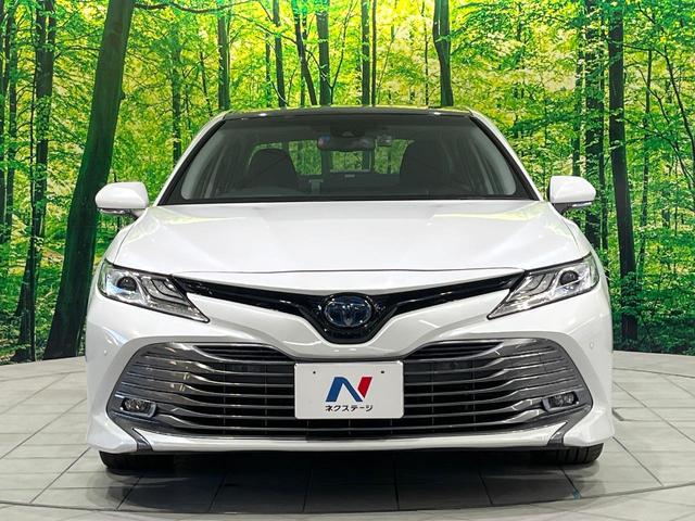 カムリ Gレザーパッケージ 禁煙車 衝突軽減 サンルーフ 純正ナビ バックカメラ 黒革シート パワーシート Bluetooth接続 ETC レーダークルーズコントロール オートマチックハイビーム シートヒーター(14枚目)