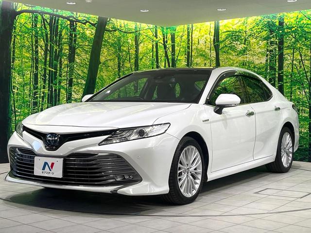 カムリ Gレザーパッケージ 禁煙車 衝突軽減 サンルーフ 純正ナビ バックカメラ 黒革シート パワーシート Bluetooth接続 ETC レーダークルーズコントロール オートマチックハイビーム シートヒーター(23枚目)