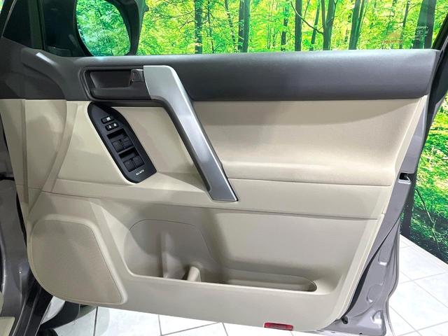 ランドクルーザープラド TX 4WD 禁煙車 純正9型ナビ バックカメラ 衝突軽減装置 レーダークルーズ デジタルインナーミラー ETC Bluetooth ドラレコ LEDヘッド クリアランスソナー 純正17インチアルミ(35枚目)