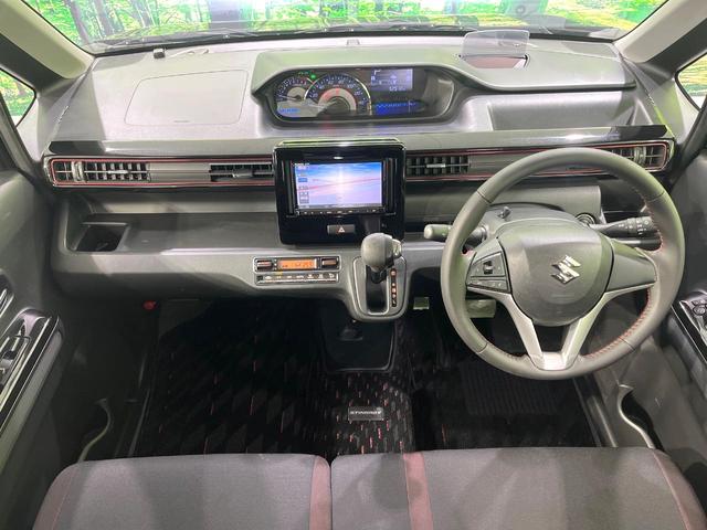 ワゴンRスティングレー ハイブリッドX 禁煙車 純正ナビ 全周囲カメラ 衝突軽減装置 Bluetooth フルセグ スマートキー シートヒーター LEDヘッド LEDフォグ レーンアシスト オートマチックハイビーム ステアリングスイッチ(2枚目)