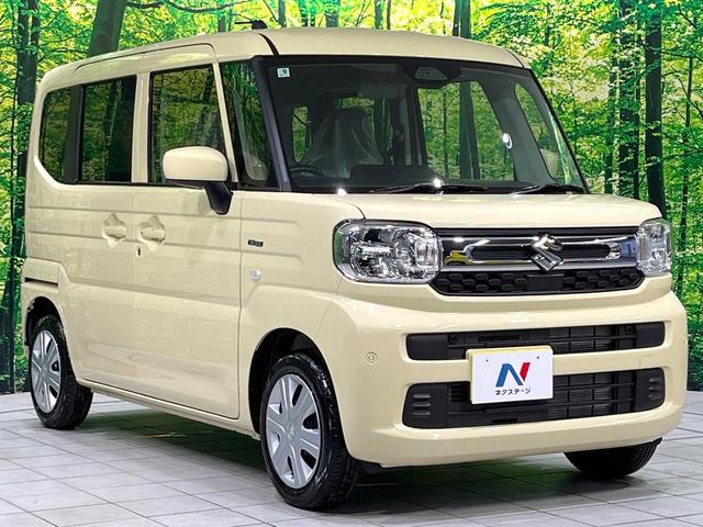 スペーシア ハイブリッドG 届出済み未使用車 衝突被害軽減システム LEDヘッドライト オートライト オートエアコン スマートキー コーナーセンサー(14枚目)