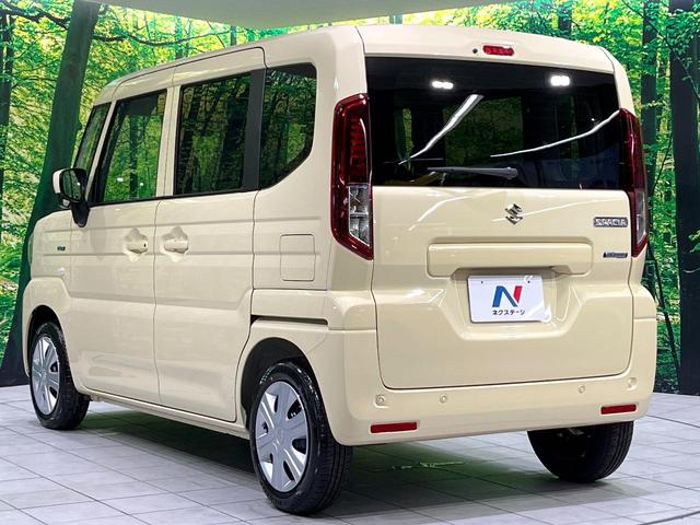 スペーシア ハイブリッドG 届出済み未使用車 衝突被害軽減システム LEDヘッドライト オートライト オートエアコン スマートキー コーナーセンサー(25枚目)