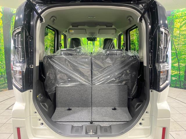 スペーシアカスタム ハイブリッドXS 届出済み未使用車 両側電動スライドドア 衝突被害軽減システム レーダークルーズコントロール LEDヘッドライト オートライト コーナーセンサー スマートキー 革巻きステアリング(23枚目)