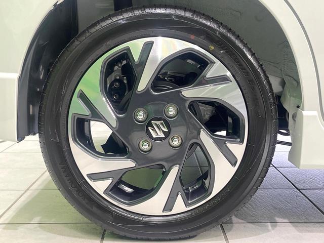 スペーシアカスタム ハイブリッドXS 届出済み未使用車 両側電動スライドドア 衝突被害軽減システム レーダークルーズコントロール LEDヘッドライト オートライト コーナーセンサー スマートキー 革巻きステアリング(33枚目)