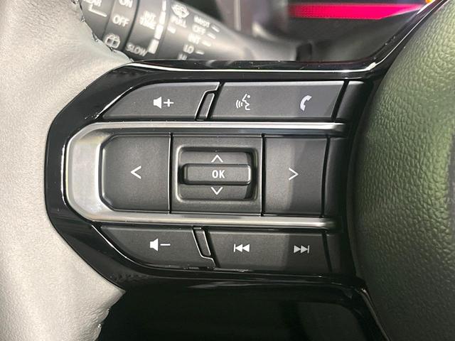 スペーシアカスタム ハイブリッドXS 届出済み未使用車 両側電動スライドドア 衝突被害軽減システム レーダークルーズコントロール LEDヘッドライト オートライト コーナーセンサー スマートキー 革巻きステアリング(41枚目)