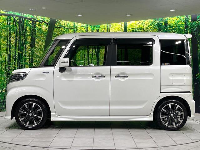 スペーシアカスタム ハイブリッドXS 禁煙車 両側電動スライドドア 衝突軽減装置 レーダークルーズ ETC Bluetooth シートヒーター コーナーセンサー スマートキー LEDヘッド LEDフォグ レーンアシスト ロールサンシェード(24枚目)