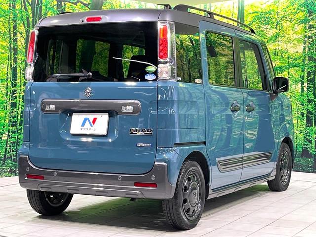 スペーシアギア ハイブリッドXZ ターボ 禁煙車 衝突軽減 SDナビ 両側電動スライドドア レーダークルーズコントロール シートヒーター Bluetooth接続 オートエアコン クリアランスソナー LEDヘッドライト(17枚目)