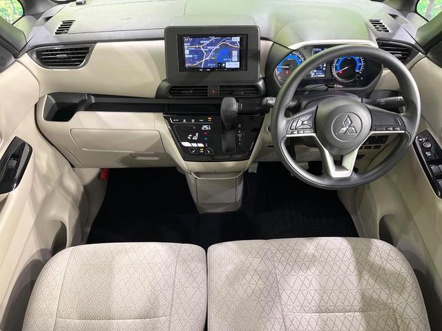 eKスペース G 禁煙車 SDナビ バックカメラ 衝突軽減装置 電動スライド ETC Bluetooth シートヒーター オートエアコン オートライト スマートキー ステアリングスイッチ 電動格納ミラー 横滑り防止装置(2枚目)