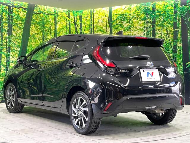 アクア Z 禁煙車 純正10.5型ディスプレイオーディオ 全周囲カメラ 衝突軽減装置 レーダークルーズ ETC Bluetooth LEDヘッド シートヒーター クリアランスソナー 純正15インチアルミ(26枚目)