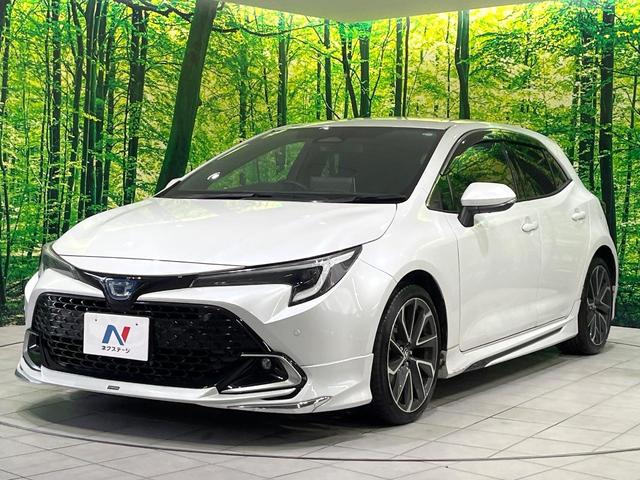 カローラスポーツ ハイブリッドＧ　Ｚ　禁煙車　モデリスタエアロ　純正１０．５インチナビ　バックカメラ　衝突軽減　レーダークルーズ　寒冷地仕様　シートヒーター　レーンアシスト　ＬＥＤヘッド　ＥＴＣ　ステアリングヒーター　純正１８インチアルミ（23枚目）
