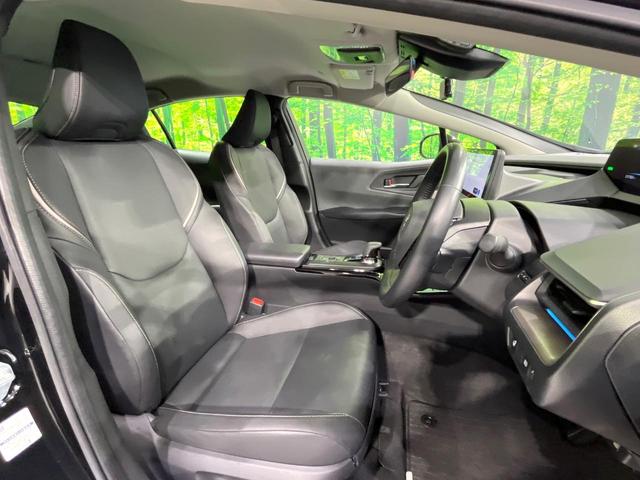 プリウス Ｚ　禁煙車　衝突軽減　純正１２．３型ディスプレイオーディオ　パノラミックビュー　シートベンチレーション　パワーシート　Ｂｌｕｅｔｏｏｔｈ接続　ドライブレコーダー　レーダークルーズコントロール（8枚目）