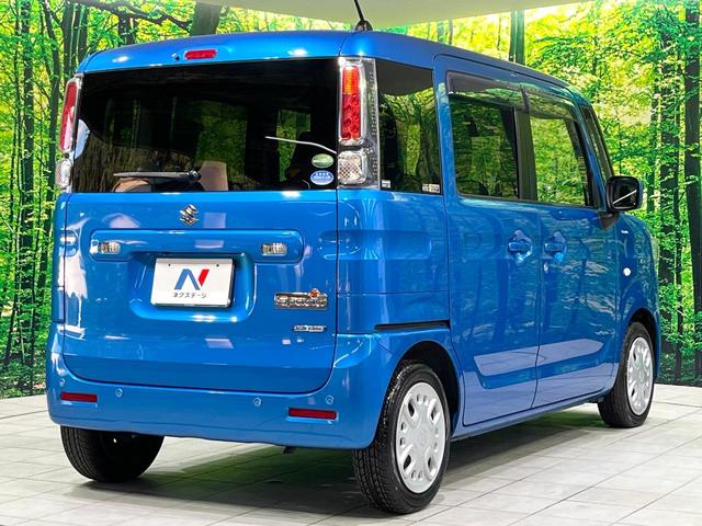 スペーシア ハイブリッドX 禁煙車 SDナビ 両側電動スライドドア バックカメラ 衝突軽減装置 ETC Bluetooth フルセグ スマートキー シートヒーター レーンアシスト ロールサンシェード 電動格納ミラー(17枚目)