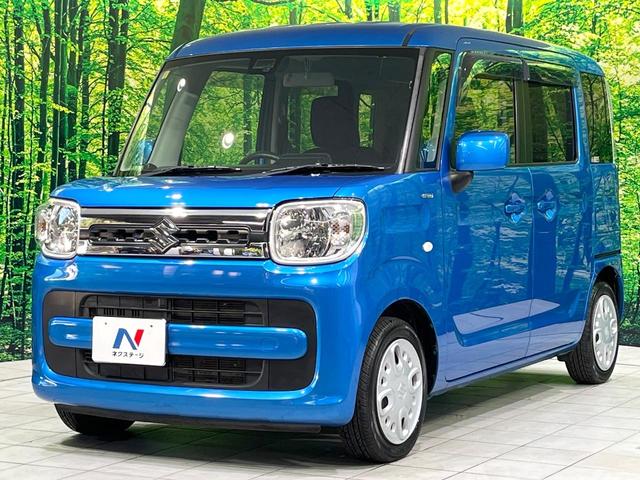 スペーシア ハイブリッドX 禁煙車 SDナビ 両側電動スライドドア バックカメラ 衝突軽減装置 ETC Bluetooth フルセグ スマートキー シートヒーター レーンアシスト ロールサンシェード 電動格納ミラー(23枚目)