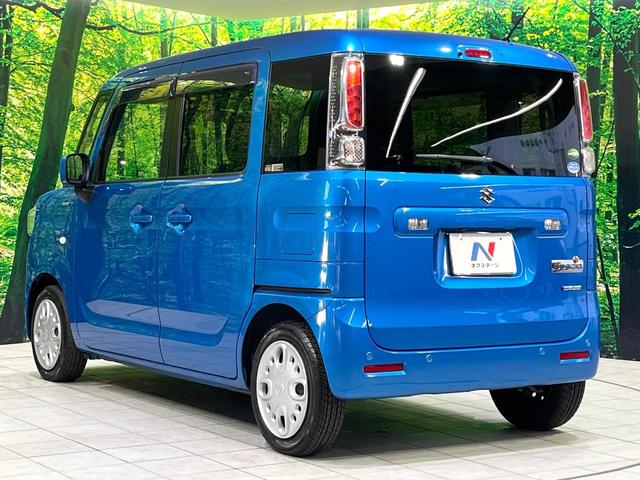 スペーシア ハイブリッドX 禁煙車 SDナビ 両側電動スライドドア バックカメラ 衝突軽減装置 ETC Bluetooth フルセグ スマートキー シートヒーター レーンアシスト ロールサンシェード 電動格納ミラー(25枚目)