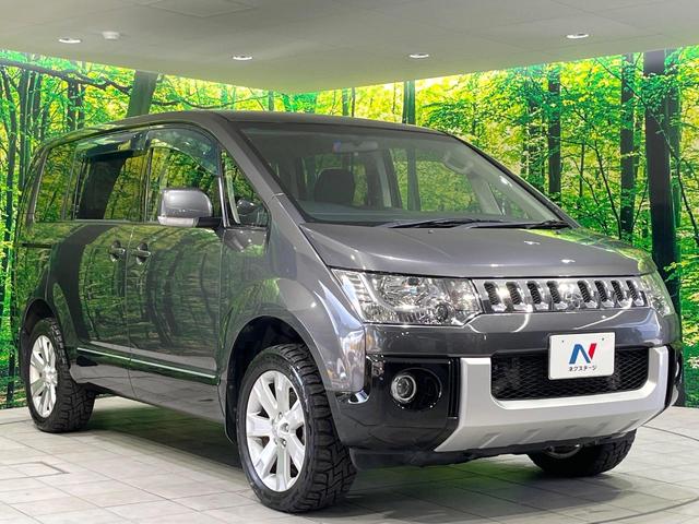 デリカD:5 D パワーパッケージ 4WD ディーゼル 後席モニター SDナビ 両側電動スライドドア バックカメラ Bluetooth HIDヘッド シートヒーター パドルシフト 純正18インチアルミ スマートキー 電動格納ミラー(17枚目)