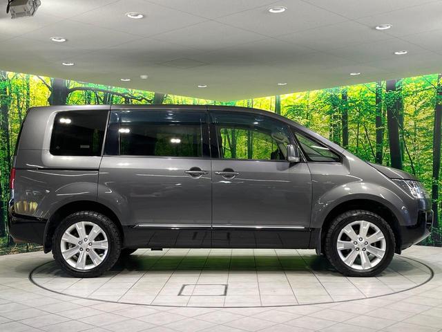 デリカD:5 D パワーパッケージ 4WD ディーゼル 後席モニター SDナビ 両側電動スライドドア バックカメラ Bluetooth HIDヘッド シートヒーター パドルシフト 純正18インチアルミ スマートキー 電動格納ミラー(30枚目)