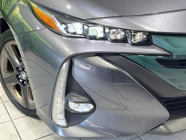 プリウスPHV S 純正9型ナビ バックカメラ 衝突軽減 レーダークルーズ シートヒーター ETC ドラレコ LEDヘッド LEDフォグ オートハイビーム 純正17インチアルミ Bluetooth ステアリングスイッチ(12枚目)