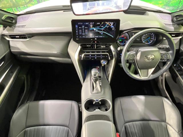 ハリアーハイブリッド Z 禁煙車 モデリスタフルエアロ 衝突被害軽減 12.3型ディスプレイオーディオ JBLサウンド パノラミックビューモニター レーダークルーズコントロール パワーバックドア フルセグ(2枚目)