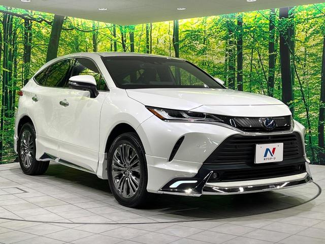 ハリアーハイブリッド Z 禁煙車 モデリスタフルエアロ 衝突被害軽減 12.3型ディスプレイオーディオ JBLサウンド パノラミックビューモニター レーダークルーズコントロール パワーバックドア フルセグ(16枚目)