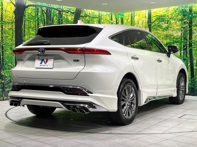 ハリアーハイブリッド Z 禁煙車 モデリスタフルエアロ 衝突被害軽減 12.3型ディスプレイオーディオ JBLサウンド パノラミックビューモニター レーダークルーズコントロール パワーバックドア フルセグ(17枚目)