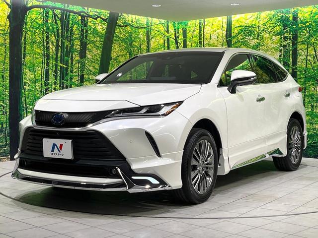 ハリアーハイブリッド Z 禁煙車 モデリスタフルエアロ 衝突被害軽減 12.3型ディスプレイオーディオ JBLサウンド パノラミックビューモニター レーダークルーズコントロール パワーバックドア フルセグ(22枚目)