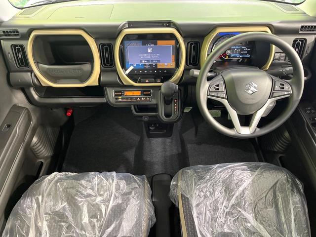 ハスラー ハイブリッドG 届出済未使用車 純正9型ナビ 全周囲カメラ 衝突軽減装置 レーダークルーズ シートヒーター LEDヘッド クリアランスソナー オートライト オートエアコン ステアリングスイッチ Bluetooth(2枚目)