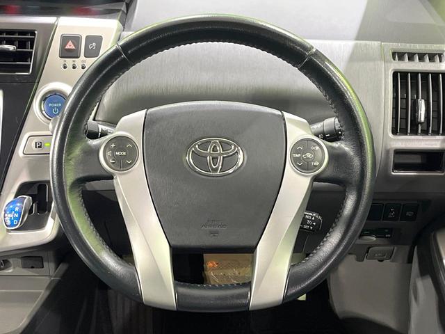 プリウスアルファ Gツーリングセレクション 禁煙車 7人乗り SDナビ バックカメラ ETC Bluetooth フルセグ ドラレコ スマートキー LEDヘッド クルーズコントロール オートライト 電動格納ミラー(12枚目)