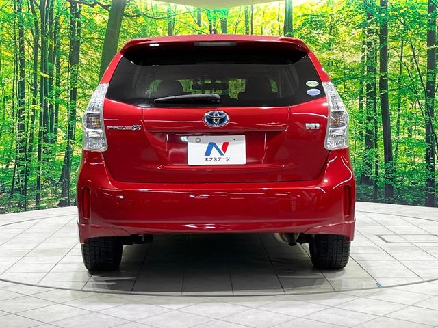 プリウスアルファ Gツーリングセレクション 禁煙車 7人乗り SDナビ バックカメラ ETC Bluetooth フルセグ ドラレコ スマートキー LEDヘッド クルーズコントロール オートライト 電動格納ミラー(16枚目)