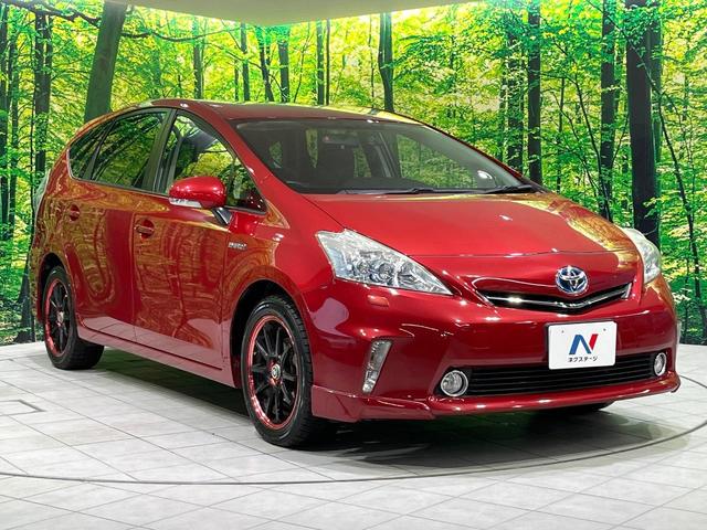 プリウスアルファ Gツーリングセレクション 禁煙車 7人乗り SDナビ バックカメラ ETC Bluetooth フルセグ ドラレコ スマートキー LEDヘッド クルーズコントロール オートライト 電動格納ミラー(17枚目)