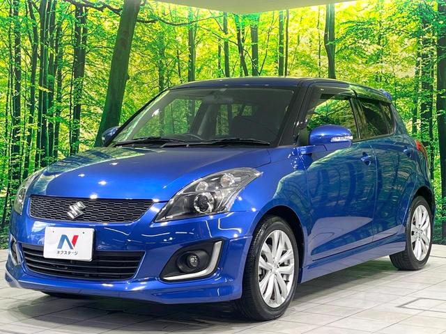 スイフト ＲＳ　禁煙車　ＳＤナビ　バックカメラ　クルコン　ＥＴＣ　Ｂｌｕｅｔｏｏｔｈ　スマートキー　ＨＩＤヘッド　ステアリングスイッチ　純正１６インチアルミ　フォグライト　電動格納ミラー　パワーウィンドウ　ＣＤ再生（23枚目）