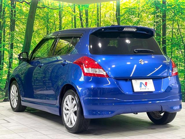 スイフト ＲＳ　禁煙車　ＳＤナビ　バックカメラ　クルコン　ＥＴＣ　Ｂｌｕｅｔｏｏｔｈ　スマートキー　ＨＩＤヘッド　ステアリングスイッチ　純正１６インチアルミ　フォグライト　電動格納ミラー　パワーウィンドウ　ＣＤ再生（25枚目）
