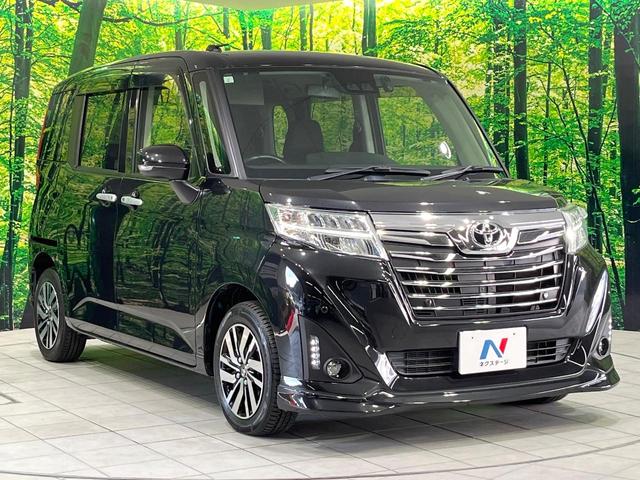 ルーミー カスタムＧ　禁煙車　後席モニター　純正ＳＤナビ　バックカメラ　衝突軽減装置　両側電動スライド　ＥＴＣ　ドラレコ　コーナーセンサー　スマートキー　ＬＥＤヘッド　クルコン　純正１４インチアルミ　オートエアコン（16枚目）