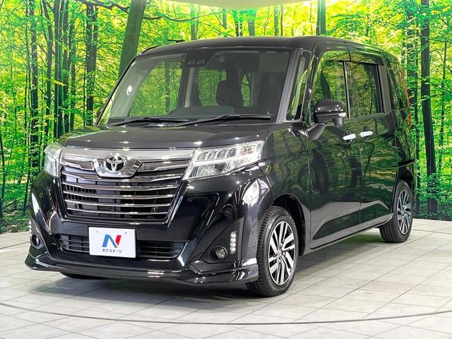 ルーミー カスタムＧ　禁煙車　後席モニター　純正ＳＤナビ　バックカメラ　衝突軽減装置　両側電動スライド　ＥＴＣ　ドラレコ　コーナーセンサー　スマートキー　ＬＥＤヘッド　クルコン　純正１４インチアルミ　オートエアコン（25枚目）