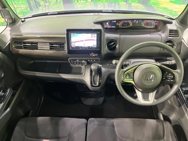 Ｎ－ＢＯＸカスタム Ｇ・Ｌホンダセンシング　禁煙車　ＳＤナビ　バックカメラ　電動スライド　衝突軽減装置　レーダークルーズ　ＥＴＣ　ドラレコ　Ｂｌｕｅｔｏｏｔｈ　車線逸脱警報　純正１４インチアルミ　スマートキー　ステアリングスイッチ　オートライト（2枚目）