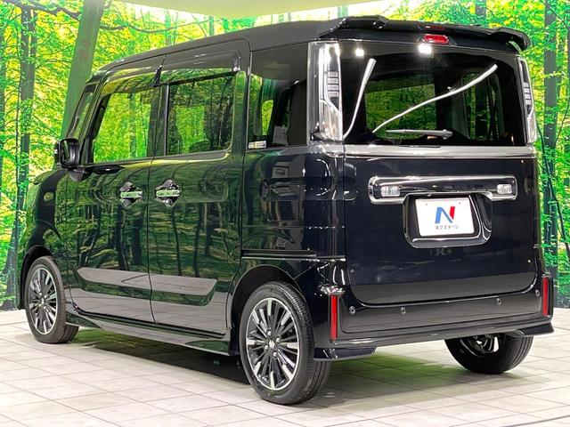 スペーシアカスタム ハイブリッドXSターボ 禁煙車 純正8型ナビ 衝突被害軽減 全方位モニター レーダークルーズコントロール 両側電動スライドドア フルセグ ETC シートヒーター クリアランスソナー アイドリングストップ LEDヘッドライト(24枚目)